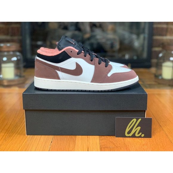 Size 7y Air Jordan 1 Low "Mocha" - Picture 3 of 5